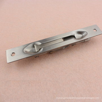 304 stainless steel Lever concealed Flush Bolt for timber door